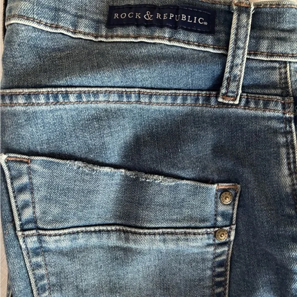 Rock & Republic Skinny Ankle Jeans - Picture 3 of 10